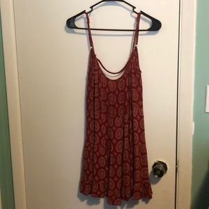 Brandy Melville red grilled short dress